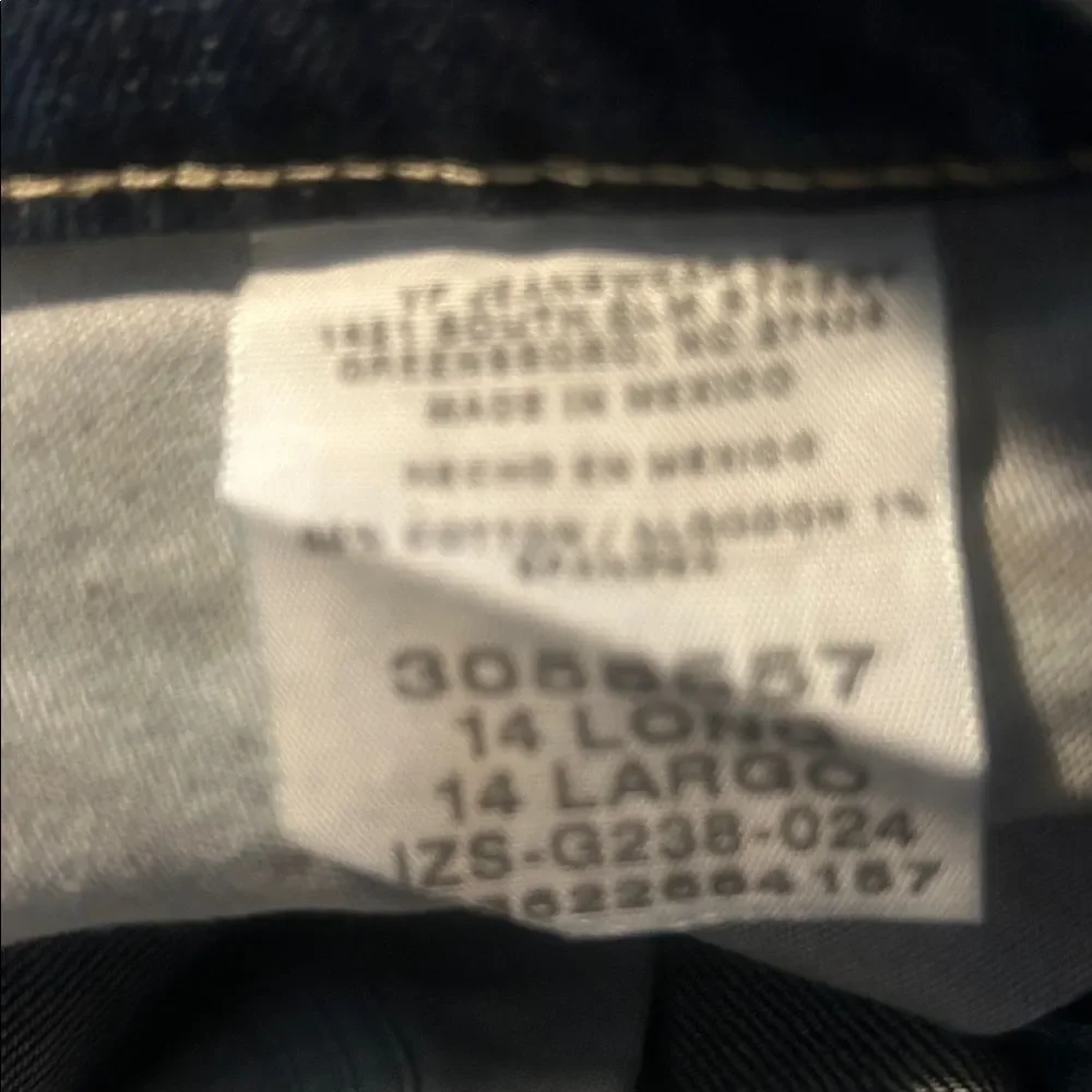 Lee Bootcut at the waist 5 pocket jeans, size 14L